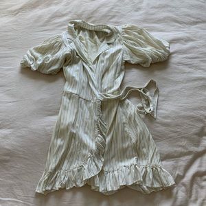 Pinstriped Cottagecore Dress
I